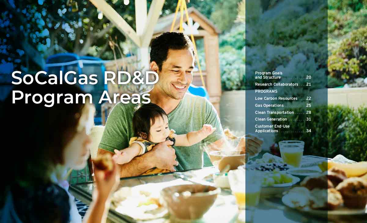 SoCalGas RD&D Annual report page 20