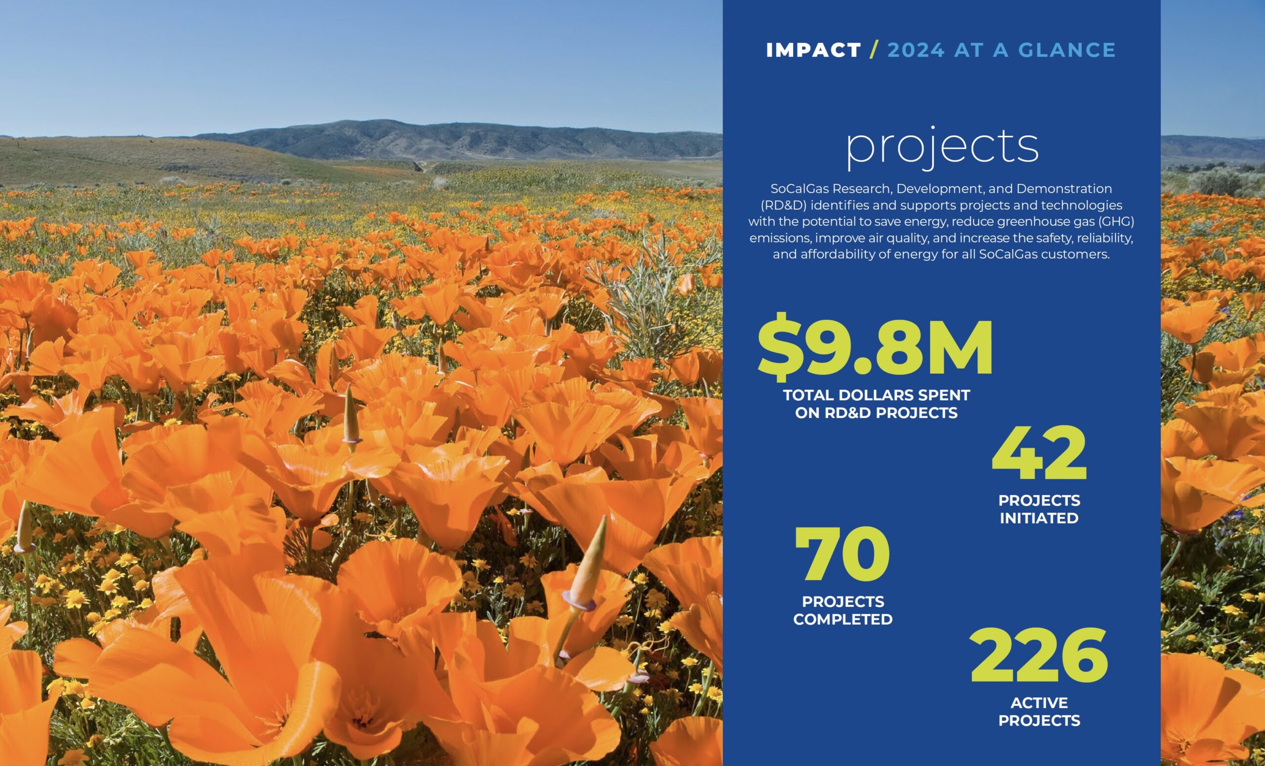 SoCalGas RD&D Annual report page 9